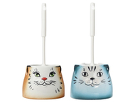 Подставка под ёрш фарфоровая «Кошка»