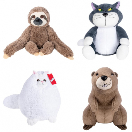 Игрушка мягкая Fancy, высота 46-50 см, «Пухляши», ассорти