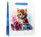 Пакет подарочный Sima-Land, 18×23×10 см, «Котенок»