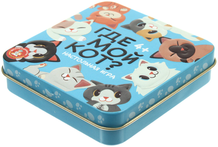 Игра настольная «Где мой кот?», 4+