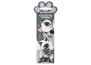 Закладки магнитные для книг Meshu, 3 шт., Cats Закладки магнитные для книг Meshu, 3 шт., Cats