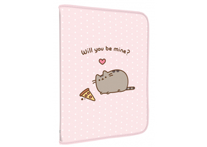 Папка для тетрадей на молнии «Полиграф Принт», 325×230 мм, Pusheen