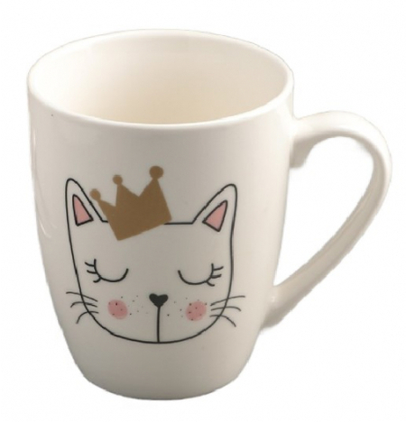 Кружка керамическая, 350 мл, 12*8*10 см, «Принцесса Мяу» Кружка керамическая, 350 мл, 12*8*10 см, «Принцесса Мяу»