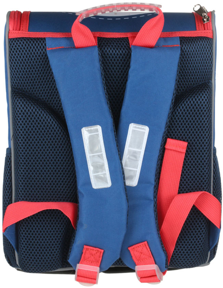 Рюкзак школьный каркасный Creativiki 11L, 330*250*130 мм, «Котики»