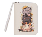 Кошелек из искусственной кожи «07-01-01», 12×1,5×9 см, белый