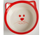 Миска керамическая «Подмигивающий кот», 200 мл, 11*4,8 см, белая с красным