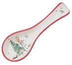 Подставка под ложку доломитовая Sima-Land, 22,3×7,1×2,7 см, «Волшебный праздник»