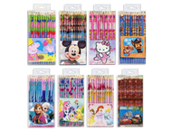 Карандаши цветные в пластиковой упаковке