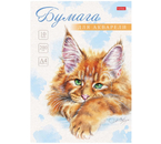 Папка для акварели Hatber, А4 (210×297 мм), 10 л., «Рыжий котик» Папка для акварели Hatber, А4 (210×297 мм), 10 л., «Рыжий котик»