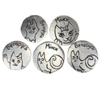 Магнит «Минск. Беларусь» (Крапчатова А.В.), диаметр 5 см, ассорти