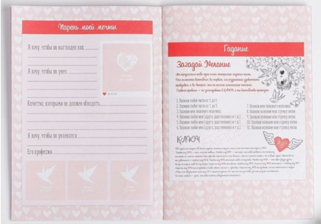 Книжка записная «Анкета для девочек» А6, 140*100 мм, 16 л., «Анкета для замурчательных котиков» Книжка записная «Анкета для девочек» А6, 140*100 мм, 16 л., «Анкета для замурчательных котиков»