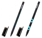 Ручка гелевая Funster «Пиши-стирай», Black Cat, корпус ассорти, стержень синий