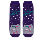 Носки женские Esli Home Line, размер 23, фиолетовые Носки женские Esli Home Line, размер 23, фиолетовые