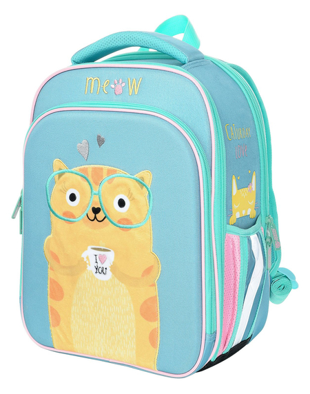 Рюкзак школьный Schoolformat Ergonomic 2A4K 17L, 280*380*160 мм, Clever Cat Рюкзак школьный Schoolformat Ergonomic 2A4K 17L, 280*380*160 мм, Clever Cat