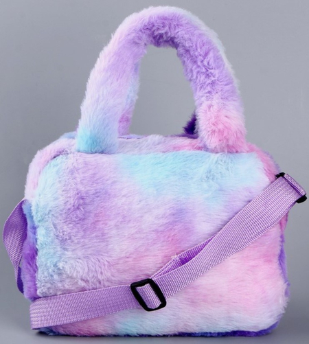 Сумочка меховая детская Sima-Land, 20*15*5 см, «Пушистик» Сумочка меховая детская Sima-Land, 20*15*5 см, «Пушистик»