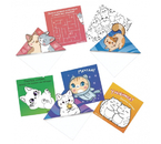 Закладки-оригами для книг Sima-Land, «Микс. Коты»