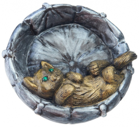 Пепельница гипсовая «Кот», 12 см