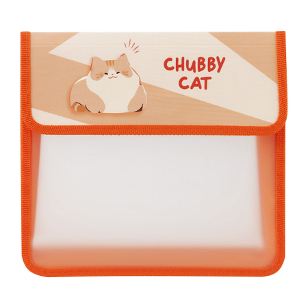 Папка для тетрадей 2 отделения ArtSpace, 230*210*40 мм, Chubby Cat Папка для тетрадей 2 отделения ArtSpace, 230*210*40 мм, Chubby Cat