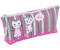Пенал-косметичка мягкий силиконовый Brauberg Kittens, 22*3*8 см