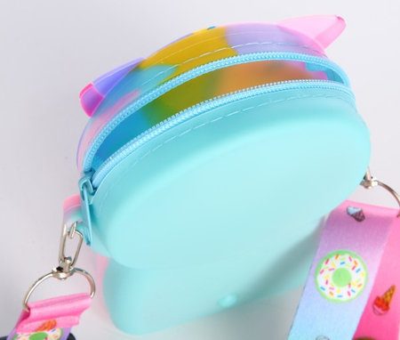 Сумка детская силиконовая Sima-Land, 8*2,5*12 см, «Кисуля» Pop It