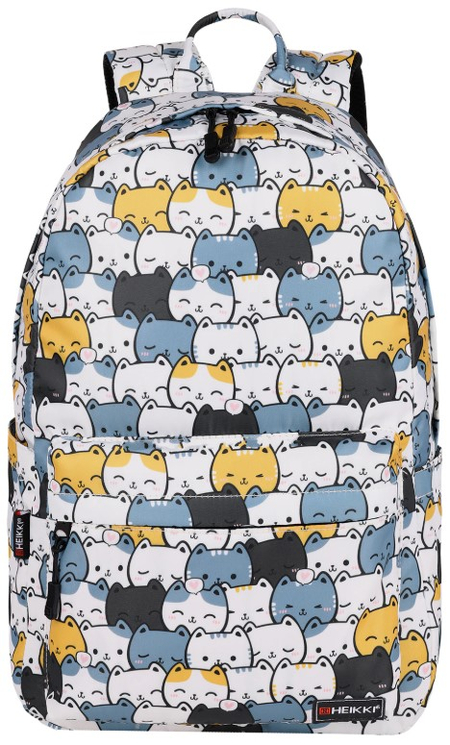 Рюкзак молодежный Heikki Dream, 42*26*14 см, Cute Cats Рюкзак молодежный Heikki Dream, 42*26*14 см, Cute Cats
