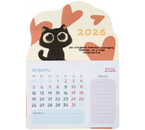 Календарь отрывной на магните на 2026 год BG, 130×180 мм, «Котик» Календарь отрывной на магните на 2026 год BG, 130×180 мм, «Котик»