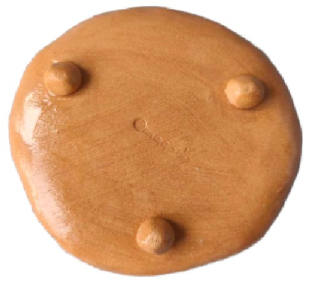Блюдце керамическое (Ярохнович Ю.С.), 10*10*2 см, керамика, глазурь, ассорти