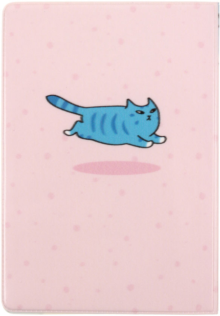Обложка для паспорта Meshu, 92*134 мм, Cat Lover