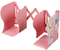 Подставка для книг металлическая Meshu, 17,5*13,5*10 см, Cute Kittens, розовая
