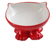 Миска керамическая на подставке-лапках «Киса» Миска керамическая на подставке-лапках «Киса»