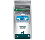 Корм сухой Vet Life Cat Hairball (для выведения шерсти из ЖКТ), 400 г