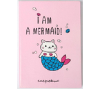 Ежедневник недатированный I Am A Mermaid, 195×140 мм, 96 л.