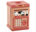 Копилка-сейф пластиковая Sima-Land, 15,5×11×10 см, «Котики»