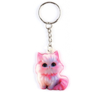 Брелок пластиковый Sima-Land, 4×3,5 см, «Кошечка»