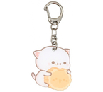 Брелок акриловый Sima-Land, 4×3,4 см, «Котёнок с крекером»