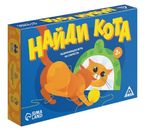 Игра развивающая на скорость «Найди кота», 61 карта, 3+
