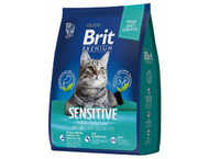 Корм сухой Brit Premium Cat Sensitive (для кошек с чувствительным пищеварением) Корм сухой Brit Premium Cat Sensitive (для кошек с чувствительным пищеварением)