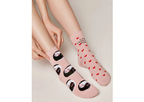 Носки женские Conte Elegant Happy, размер 23-25, пепельно-розовые