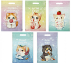 Пакет подарочный Meshu с застежкой ZipLock, 15×22 см, Cute Kitten, ассорти