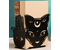 Подставка-ограничитель для книг Sima-Land, 10*15*15 см, «Хамса с котом» черная