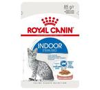Корм влажный Royal Canin Indoor Sterilized (для взрослых кошек, постоянно живущих в помещении), 85 г (в соусе)