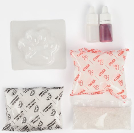 Набор для творчества «Бомбочки для ванн своими руками», «Лапка», 8+