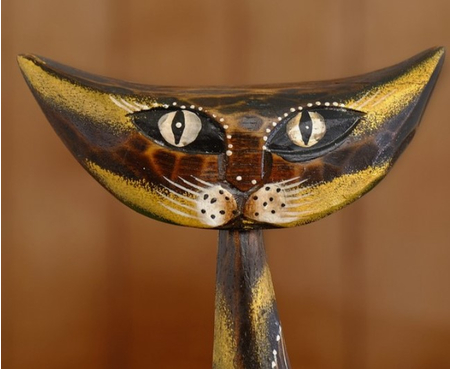 Сувенир деревянный Sima-Land, 35*28*5 см, «Лунный кот» Сувенир деревянный Sima-Land, 35*28*5 см, «Лунный кот»