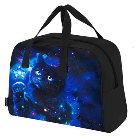 Сумка для внешкольных занятий Brauberg Active, 350*250*150 мм, Star Cat Сумка для внешкольных занятий Brauberg Active, 350*250*150 мм, Star Cat