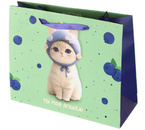 Пакет подарочный Meshu, 32×26×12 см, Berry Cat Пакет подарочный Meshu, 32×26×12 см, Berry Cat