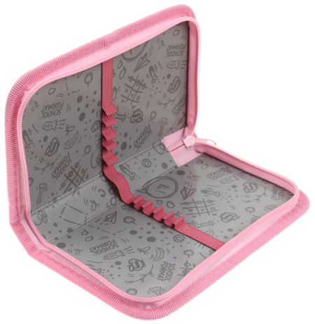 Пенал однокамерный SchoolFormat (большой), 190*115 мм, Space Cat Пенал однокамерный SchoolFormat (большой), 190*115 мм, Space Cat