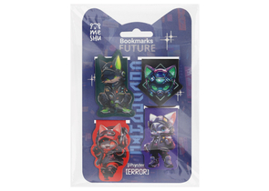 Закладки магнитные для книг Meshu, 4 шт., Future Закладки магнитные для книг Meshu, 4 шт., Future