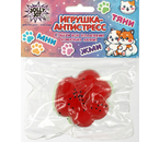 Игрушка-антистресс Jolly Jot, 7×6 см, «Кошачья лапка - сочный арбуз»