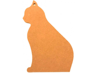 Доска деревянная «Кошка» (для декупажа)