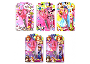 Ножницы канцелярские детские, длина 140 мм, ассорти Ножницы канцелярские детские, длина 140 мм, ассорти